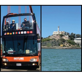 Super Saver: 2 Day Hop-On Hop-Off & Alcatraz Island Tour