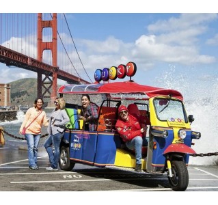 San Francisco Tuk Tuk City Tour (2 hours)