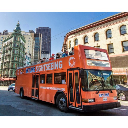 San Francisco Double Decker City Tour (2 Hours)