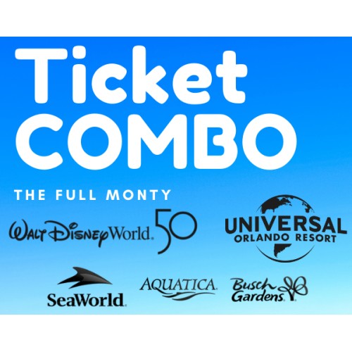 The Full Monty - Disney / Universal / SeaWorld / Aquatica / Busch  + FREE GATORLAND ADMISSION!