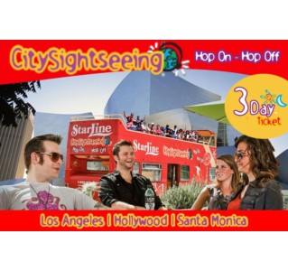 Hop-On Hop-Off City Sightseeing Tour - 3 days