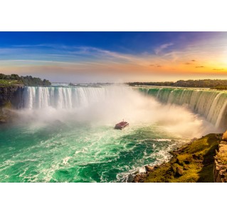 Niagara Falls Day Tour & Hornblower Cruise