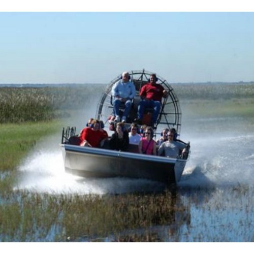 Boggy Creek + Transportation: 1 Hour Everglades Tour & Gem Mine 