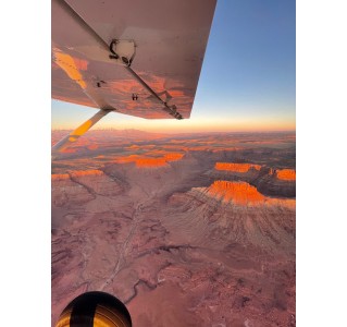 Sunset Canyonlands Airplane Tour