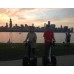 Segways At Sunset