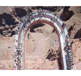 Grand Canyon West Rim Bus Tour With Boat, Helicopter & Skywalk