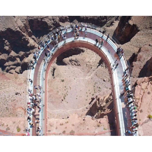 Grand Canyon West Rim Bus Tour With Boat, Helicopter & Skywalk