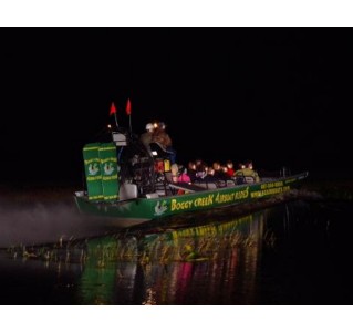 Boggy Creek Night Tour: 1 Hour Airboat Adventures 