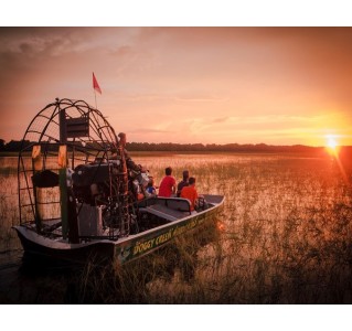 Boggy Creek Sunset Tour: 1 Hour Airboat Adventure 