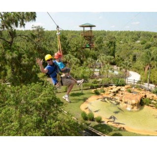 Gatorland Admission Ticket & Screamin' Gator Zip Line